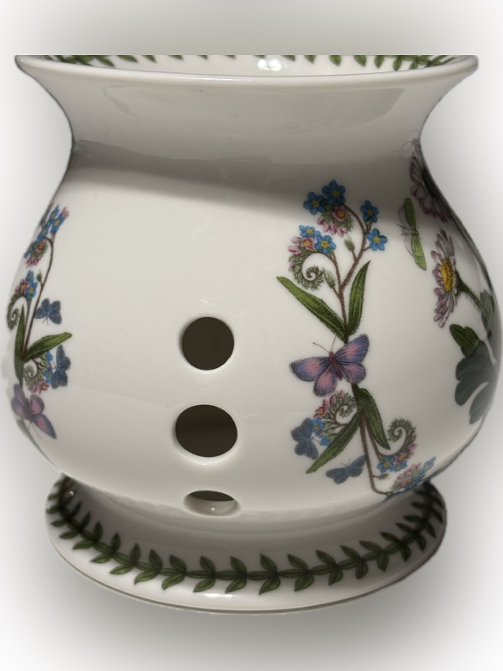 Portmeirion Botanic Garden Ceramic Oil or Wax Burner - Picture 2 of 9